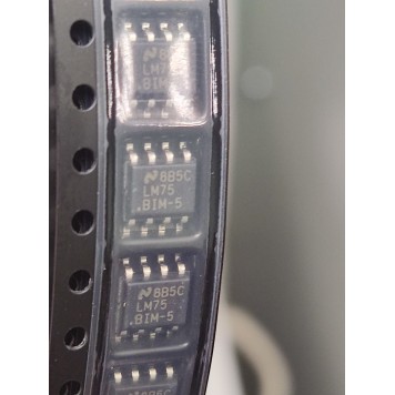 Датчики Texas Instruments LM75BIMX-5/NOPB